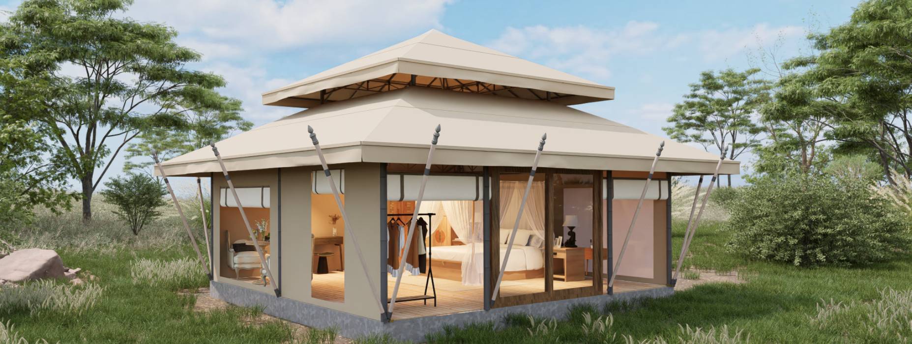 巴塘县户外野奢帐篷